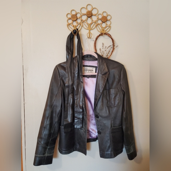 Pelle Studio Wilsons Black Leather Jacket - Picture 15 of 16